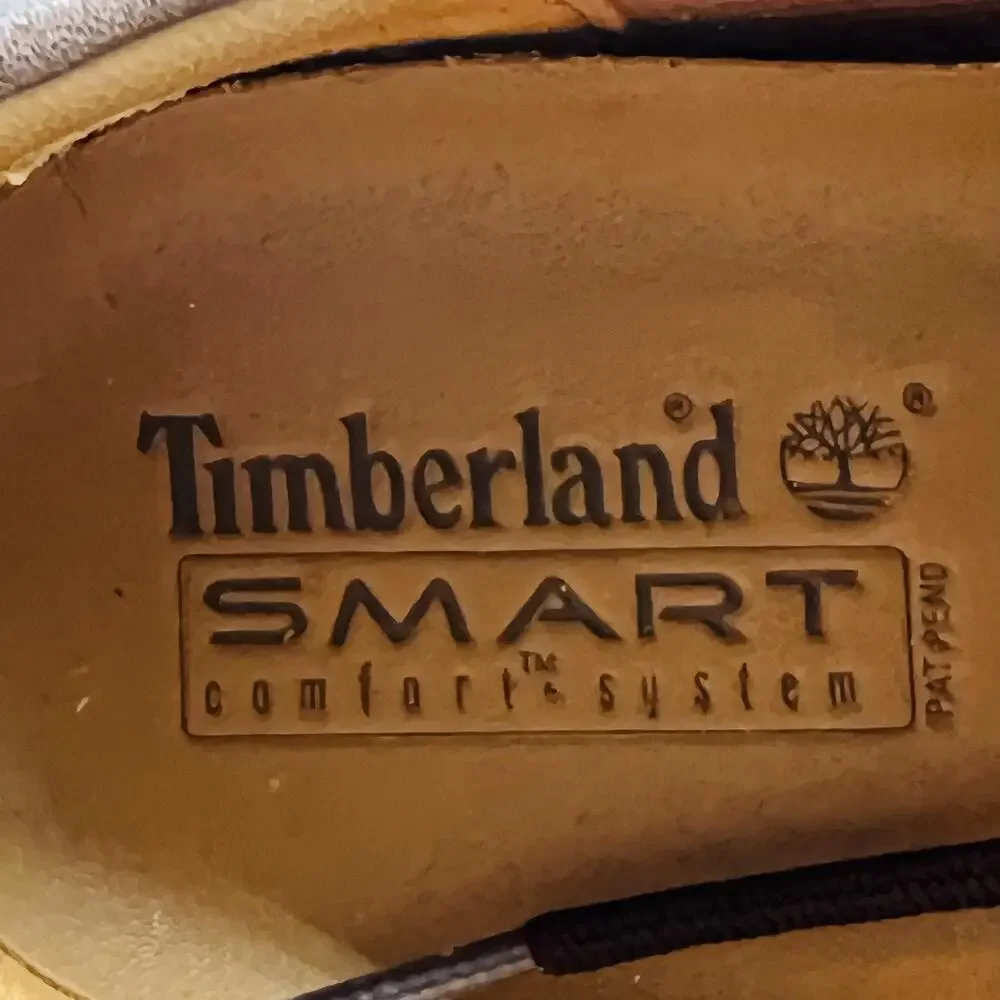 Timberland Shoes Mens 10 Brown Leather SMART Comfort Oxford Casual Walking